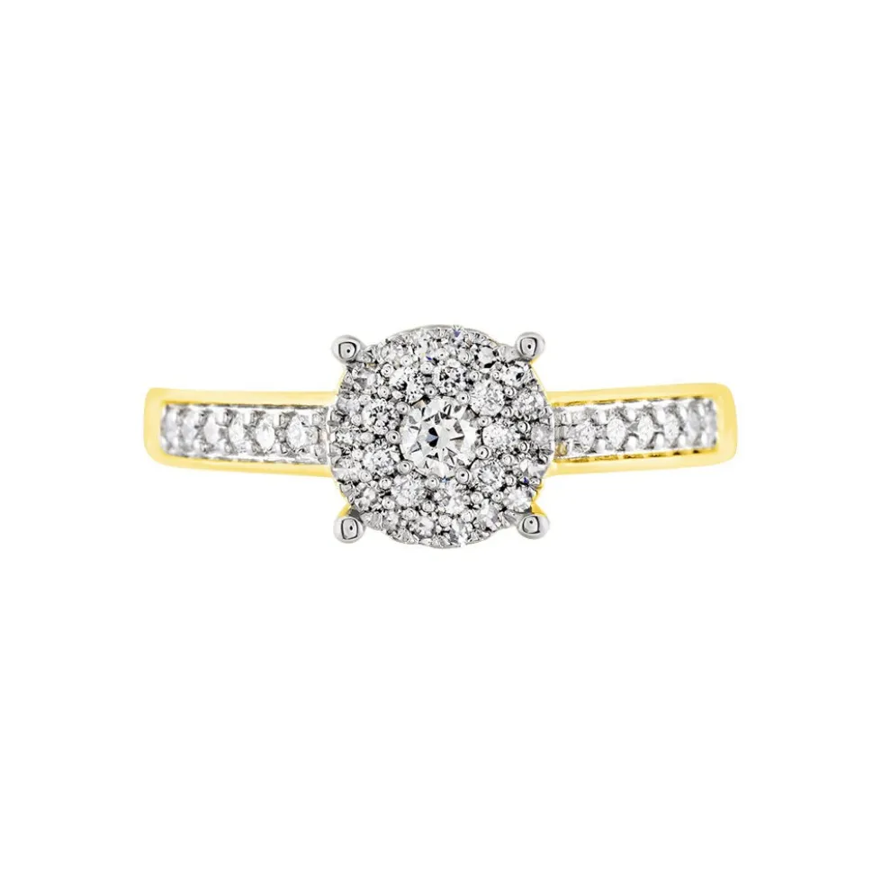 Bague Serena Or Jaune Diamant
