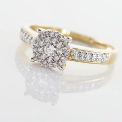 Bague Serena Or Jaune Diamant