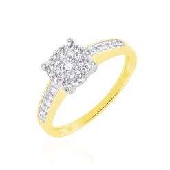 Bague Serena Or Jaune Diamant