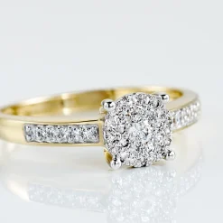 Bague Serena Or Jaune Diamant