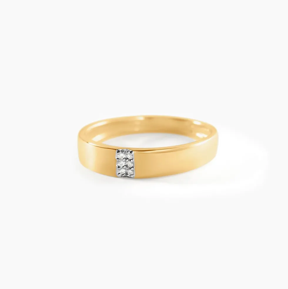 Bague Soha Or Jaune Diamant