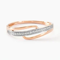 Bague Solena Or Rose Diamant
