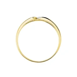 Bague Solitaire Anilie Or Jaune Diamant