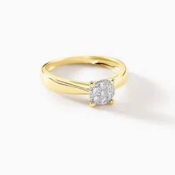 Bague Solitaire Artemis Or Jaune Diamant