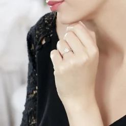 Bague Solitaire Dream Or Blanc Diamant