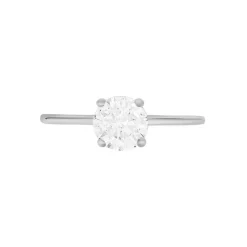 Bague Solitaire Gatiane Argent Oxyde De Zirconium