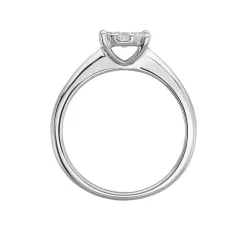 Bague Solitaire Or Blanc Dream Diamants