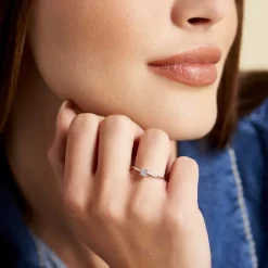 Bague Solitaire Or Blanc Dream Diamants