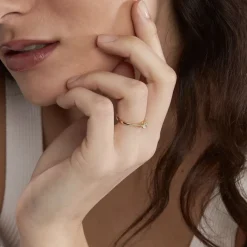 Bague Solitaire Or Jaune Solenia Diamant