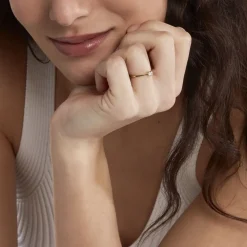 Bague Solitaire Or Jaune Solenia Diamant