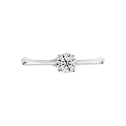 Bague Solitaire Solena Or Blanc Diamant