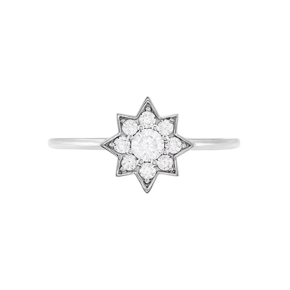 Bague Starla Argent Blanc Oxyde De Zirconium
