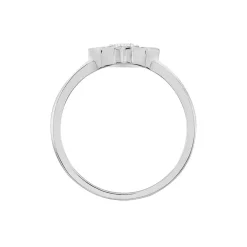 Bague Starla Argent Blanc Oxyde De Zirconium