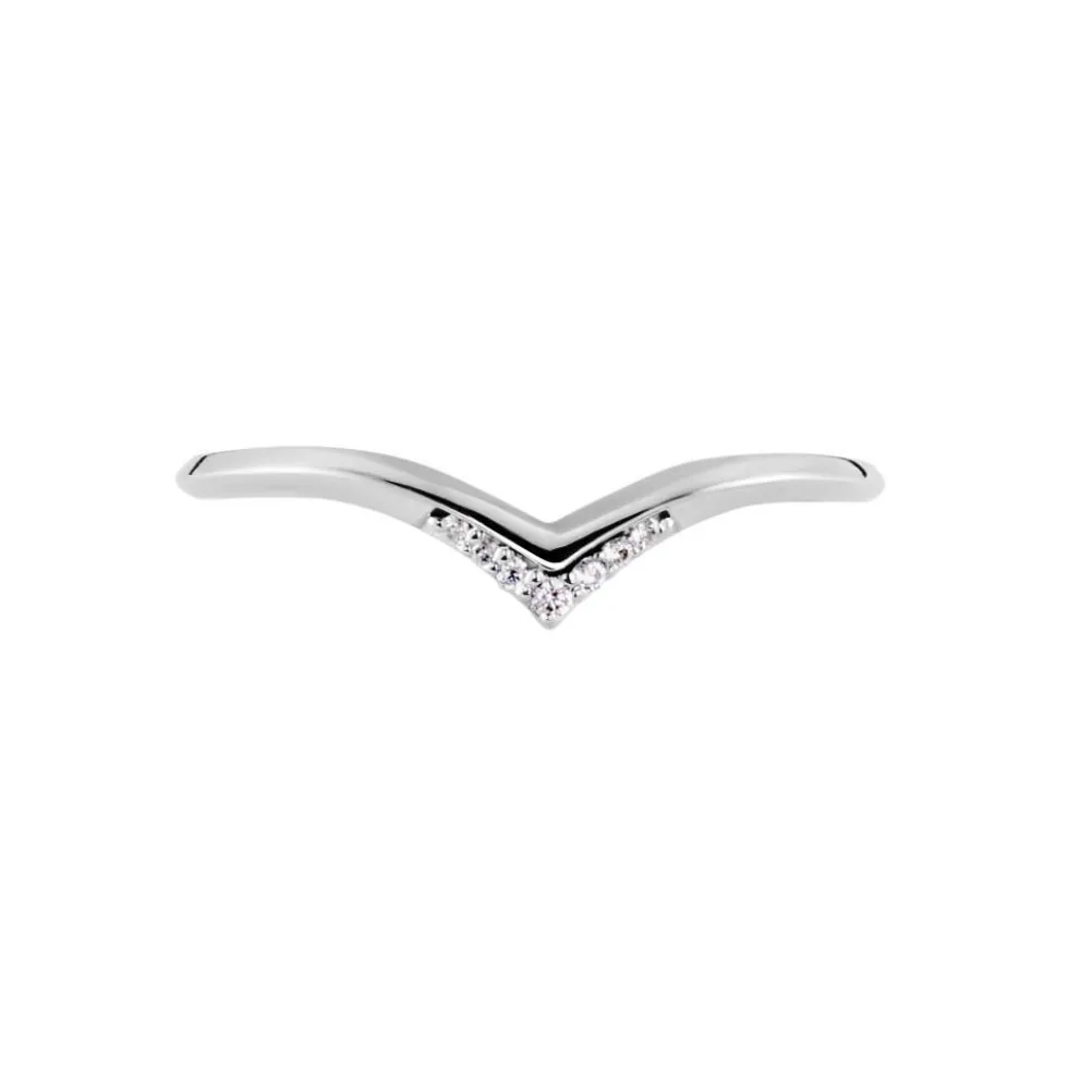 Bague Tami Argent Blanc Oxyde De Zirconium