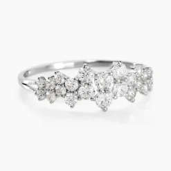 Bague Tokyo Or Blanc Oxyde De Zirconium
