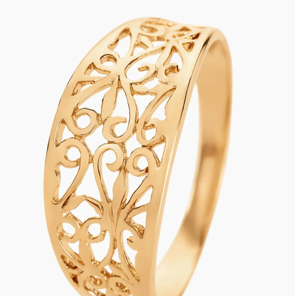 Bague Tyfene Plaqué Or Jaune