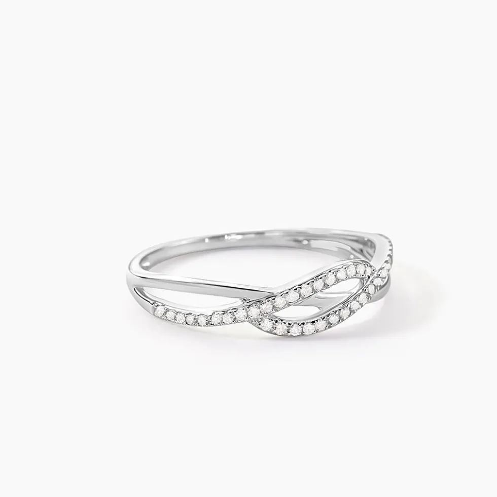 Bague Ursulla Or Blanc Diamant