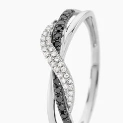 Bague Valencia Or Blanc Diamant