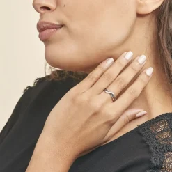 Bague Valencia Or Blanc Diamant