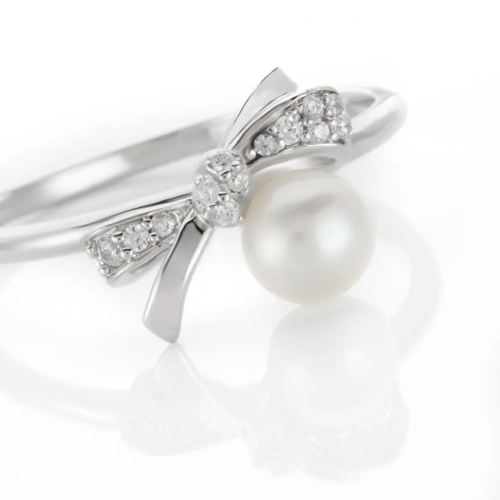 Bague Vittore Argent Perle De Culture