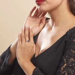 Bague Vladimir Or Jaune Saphir
