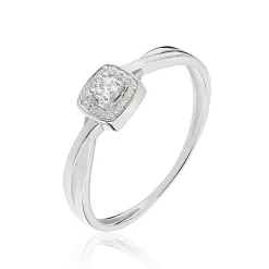 Bague Abani Or Blanc Diamant