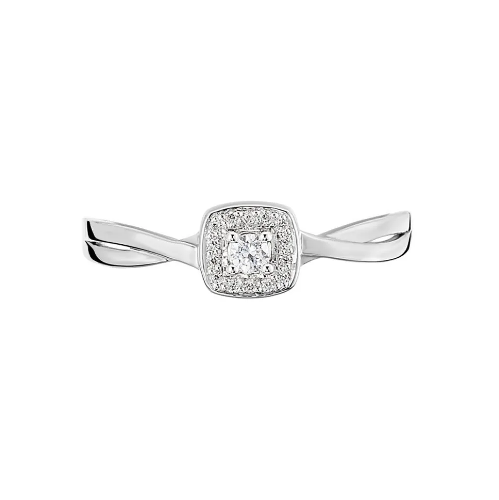 Bague Abani Or Blanc Diamant