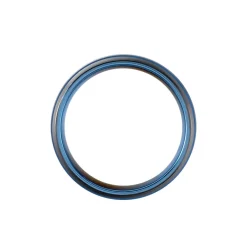 Bague Acier Bleu