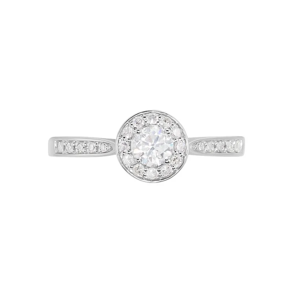 Bague Albane Or Blanc Diamant