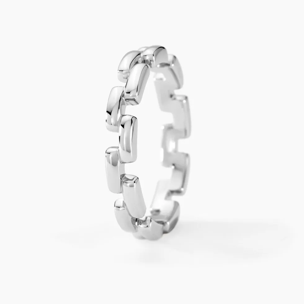 Bague Aleandra Argent Blanc