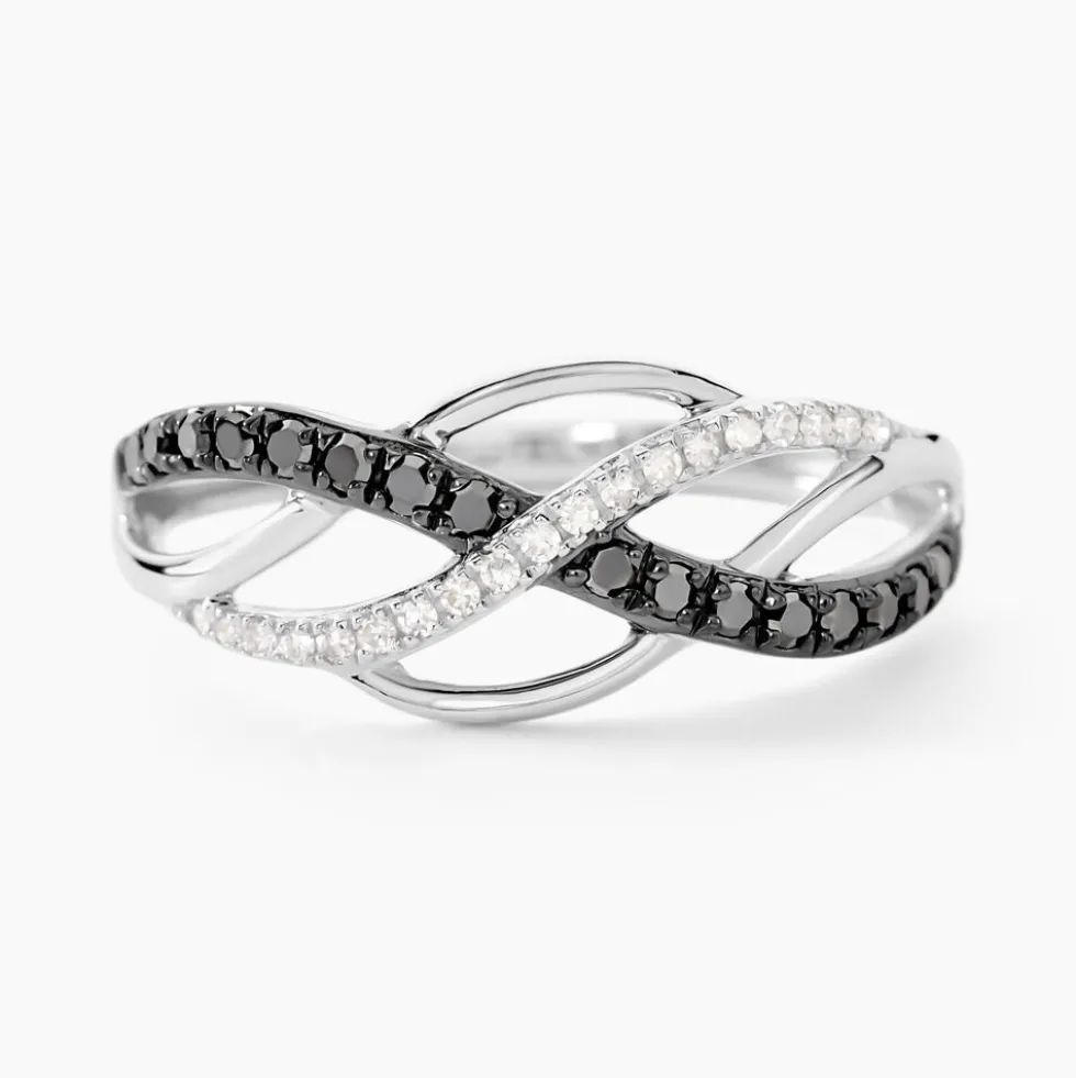 Bague Amara Or Blanc Diamant