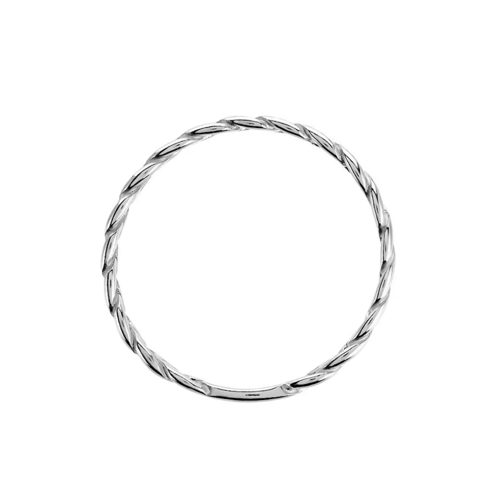 Bague Ancone Argent Blanc