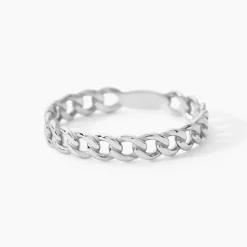 Bague Ancone Argent Blanc