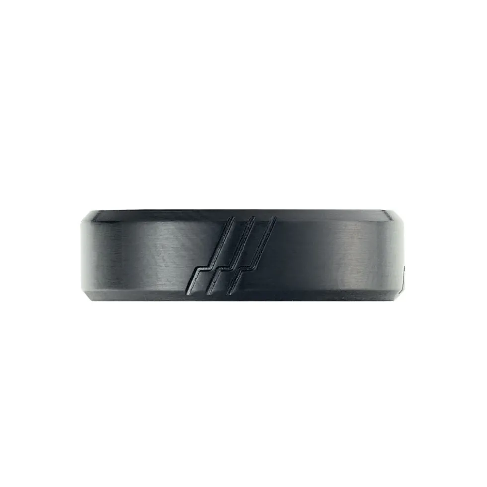 Bague Andrei Acier Noir