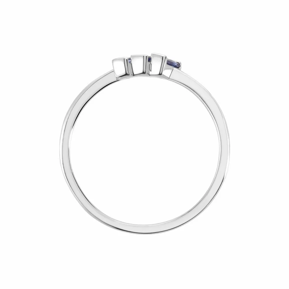 Bague Andy Argent Blanc Oxyde De Zirconium