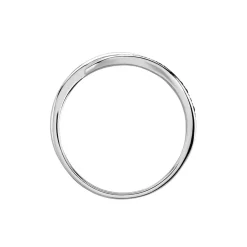 Bague Argent Blanc Afon Oxydes De Zirconium