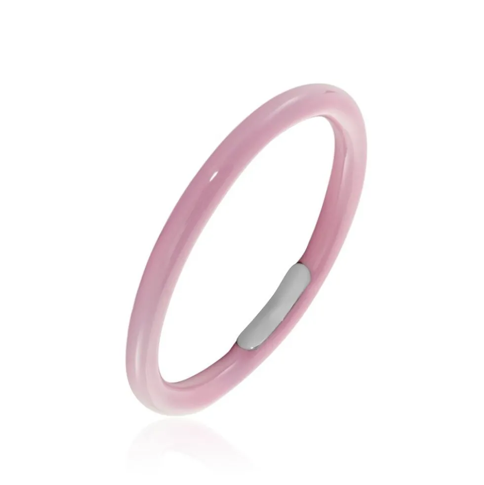 Bague Argent Blanc Sadia