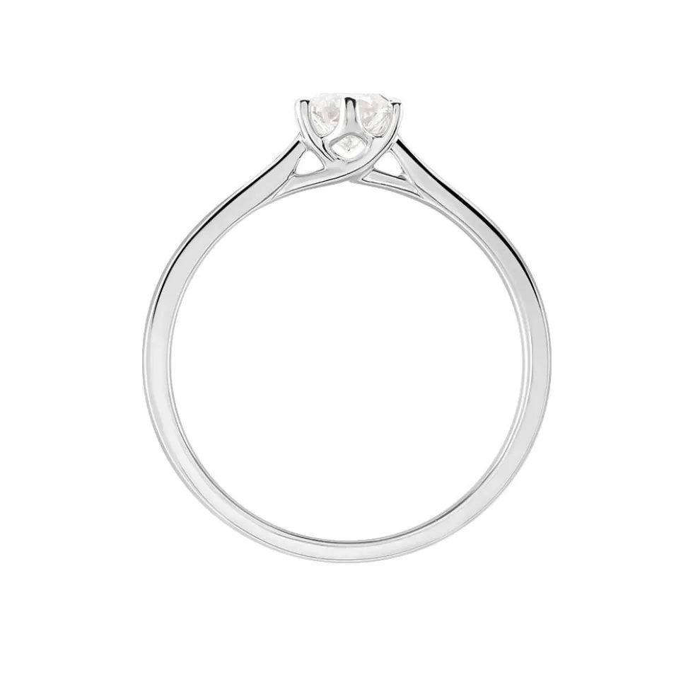 Bague Athena Or Blanc Diamant
