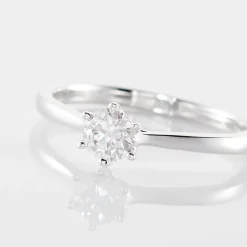 Bague Athena Or Blanc Diamant