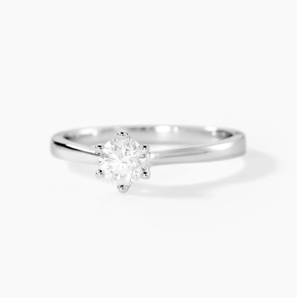 Bague Athena Or Blanc Diamant