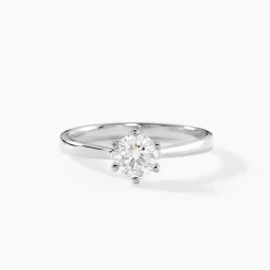 Bague Athena Platine Blanc Diamant