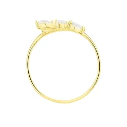 Bague Audrica Or Jaune Oxyde De Zirconium