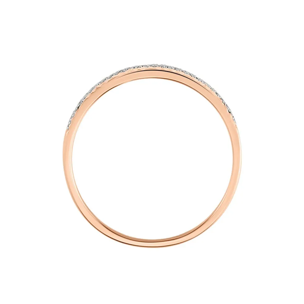 Bague Belindalan Or Bicolore Diamant