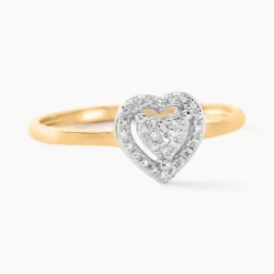 Bague Catrin Or Jaune Diamant