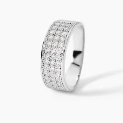 Bague Cecelia Argent Blanc Oxyde De Zirconium