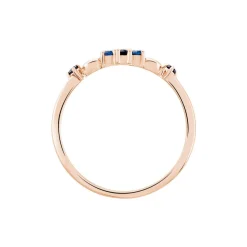 Bague Chessy Argent Rose Oxyde De Zirconium