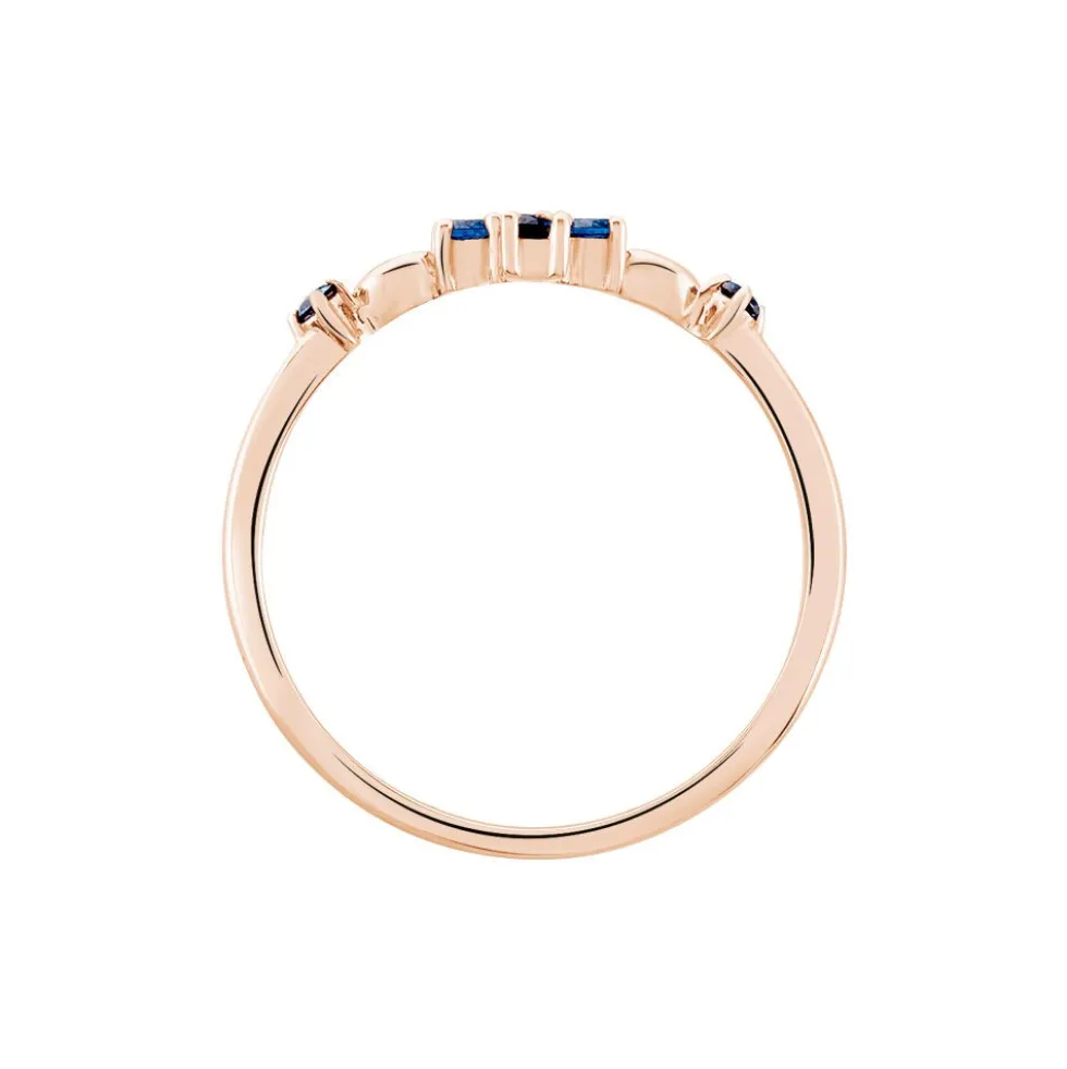 Bague Chessy Argent Rose Oxyde De Zirconium