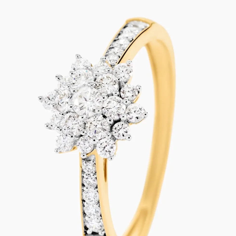 Bague Chucho Or Jaune Diamant
