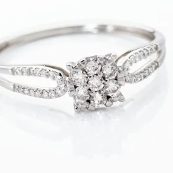 Bague Cillin Or Blanc Diamant