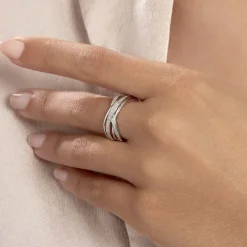 Bague Corilitia Or Blanc Diamant